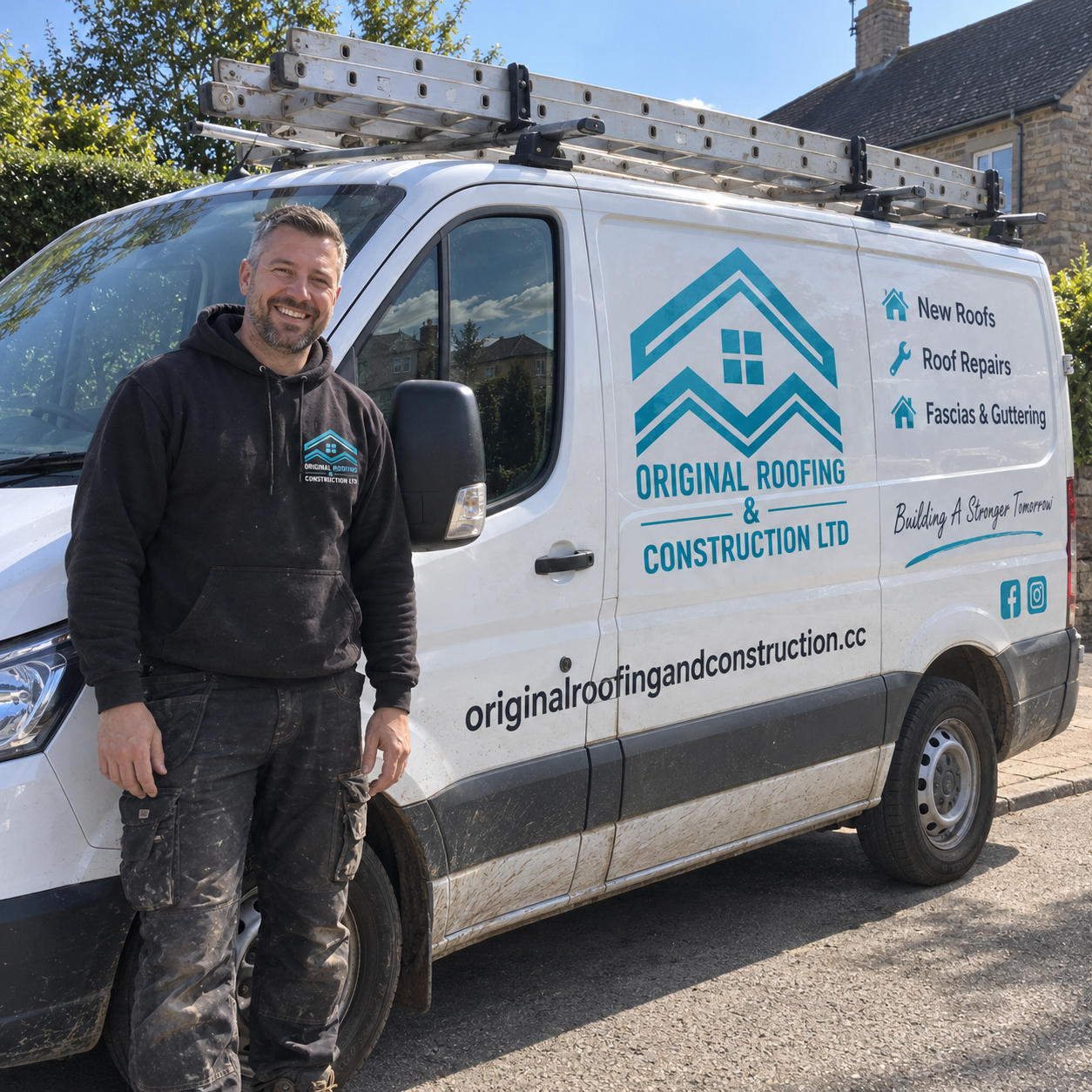 David Jenkins, owner of Original Roofing & Construction Ltd